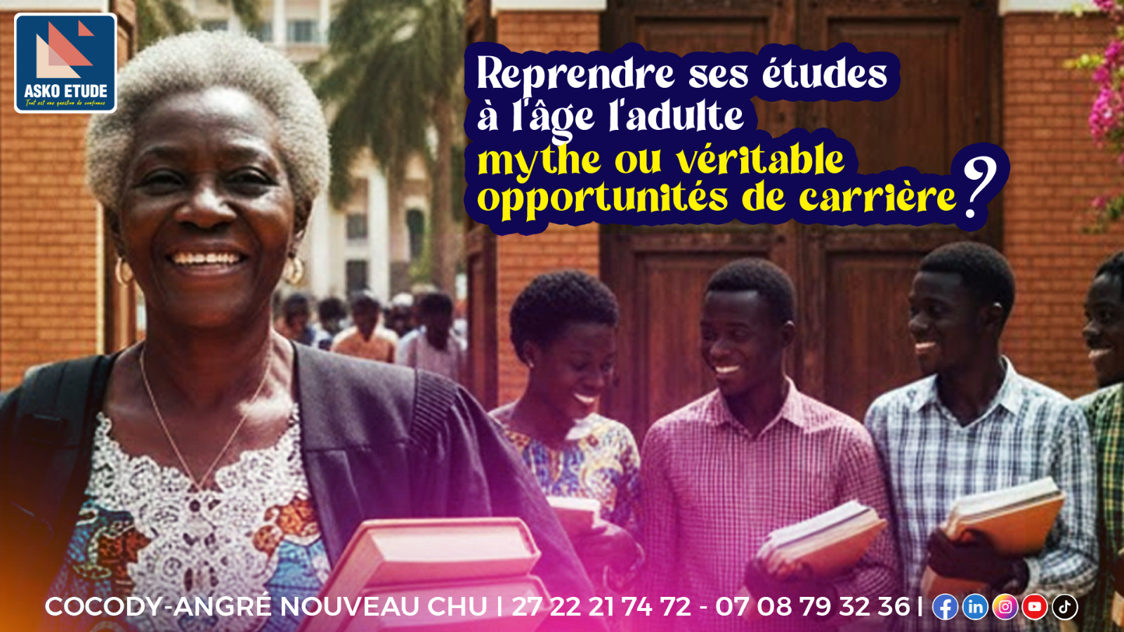 Reprendre ses études à l’âge adulte : mythe ou véritable opportunité de carrière ?